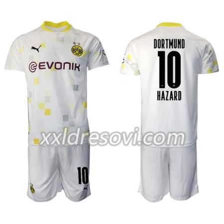 Borussia Dortmund Thorgan Hazard 10 Treći Dječji Komplet Dresovi za Nogomet 2020-2021 (+ kratke hlače)